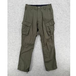 BYLT Premium Basics Cotton Olive Green Cargo Pants Men's Size 31